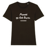 Niels Destadsbader - Dark Brown "Proost op het Leven" Unisex shirt