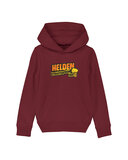 Helden - Burgundy 'Straffer dan ooit' Hoodie