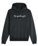 The Haunted Youth - Dyed Black Rock 'Line logo' Hoody