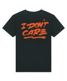 Regi - Black 'I don't care' T-shirt