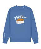 Frietcast - Bright Blue 'Friettenue' sweater