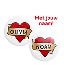 Thuis - Buttonset met personalisatie