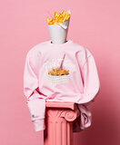 Frietcast - Cotton Pink 'Friettenue' sweater