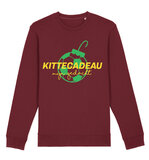 F.C. De Kampioenen - Burgundy "Kittecadeau" Kerst Sweater