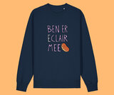 Niet Nu Laura - Navy 'Ben er eclair mee' Unisex Sweater