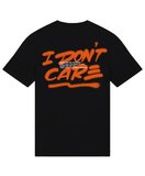 Regi - Black 'I don't care' T-shirt