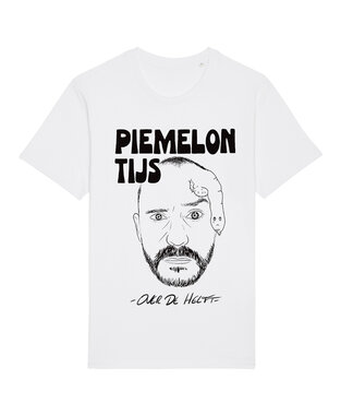 Tijs Vanneste - Witte 'Piemelon' T-shirt