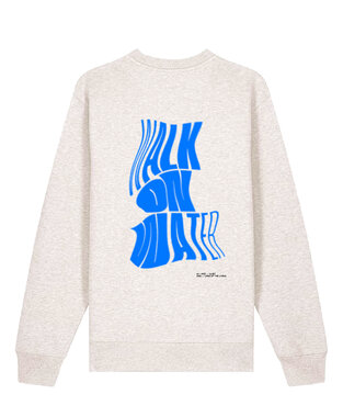 Regi - Heather Grey 'Walk on water' Sweater