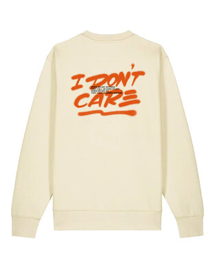 Regi - Natural Raw 'I don't care' Sweater