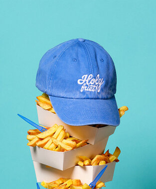 Frietcast - Vintage Blue 'Holy Friet' Pet