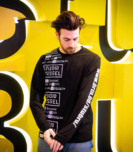 StuBru - Black 'I043' Longsleeve