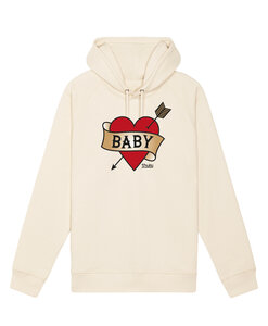 Thuis - Natural Raw 'Baby' Hoody (groot)