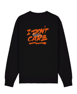 Regi - Black 'I don't care' Sweater