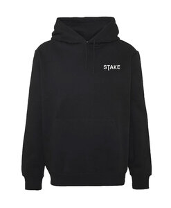 Stake - Black 'Embroidery logo' Hoodie